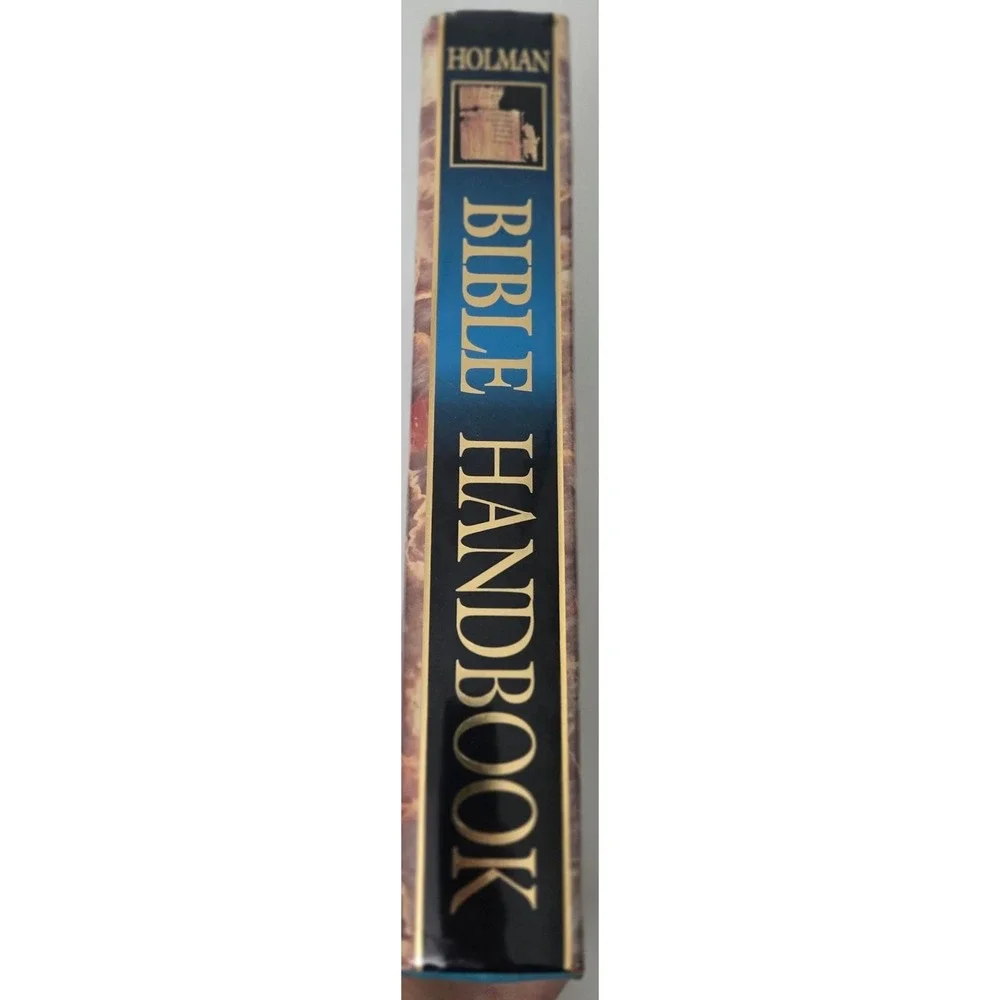 Vintage 1992 Holman Bible Handbook Hardcover Dust Jacket David Dockery USA Made
